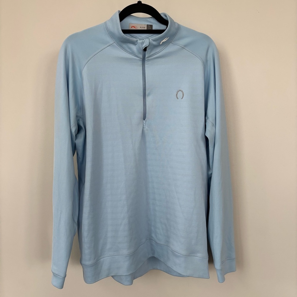 KJUS Long‎ Sleeve 1/4 Zip Shirt Size 54/XL